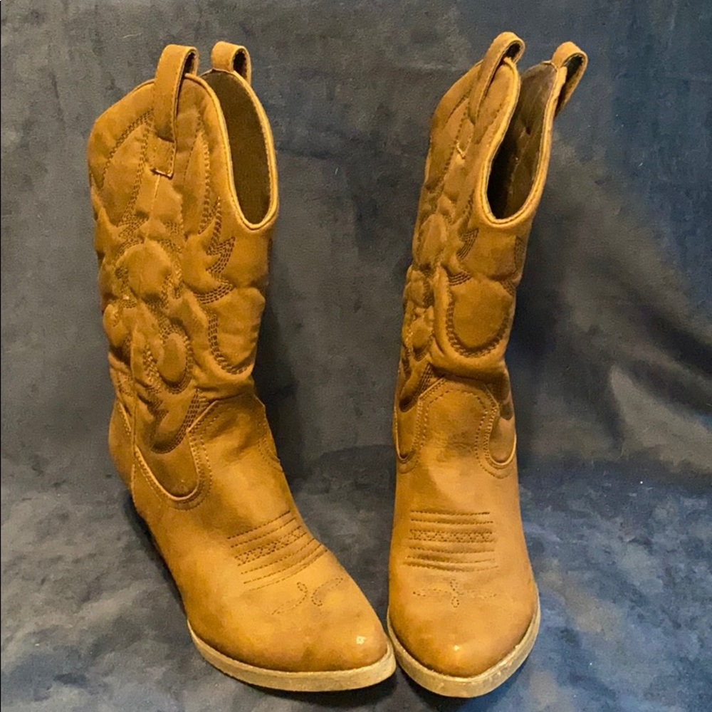 Brown Cowgirl Boots